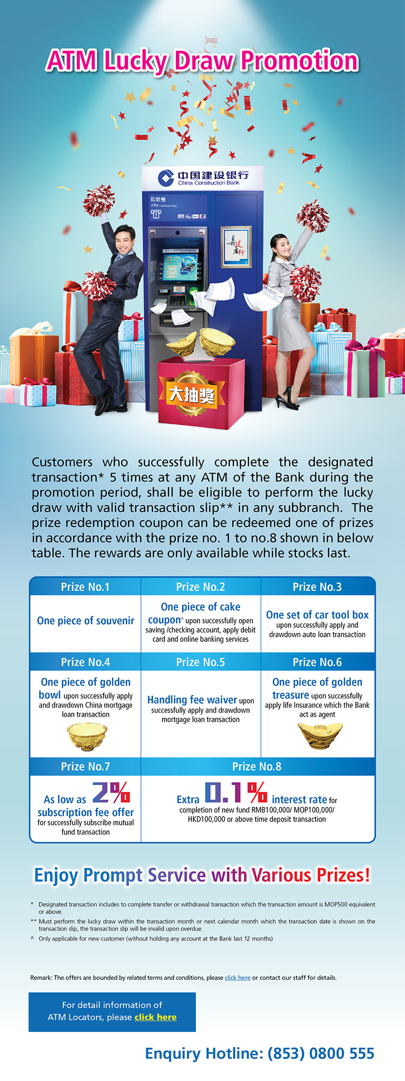 prize draw poster
