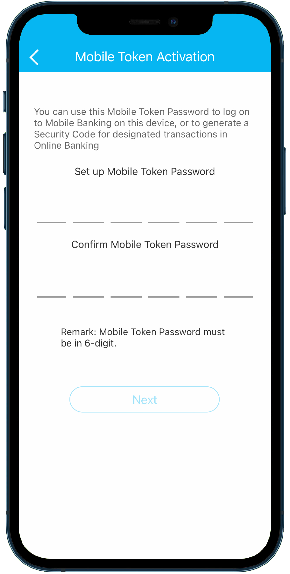 Mobile Token and Biometric Credential Authentication Service e