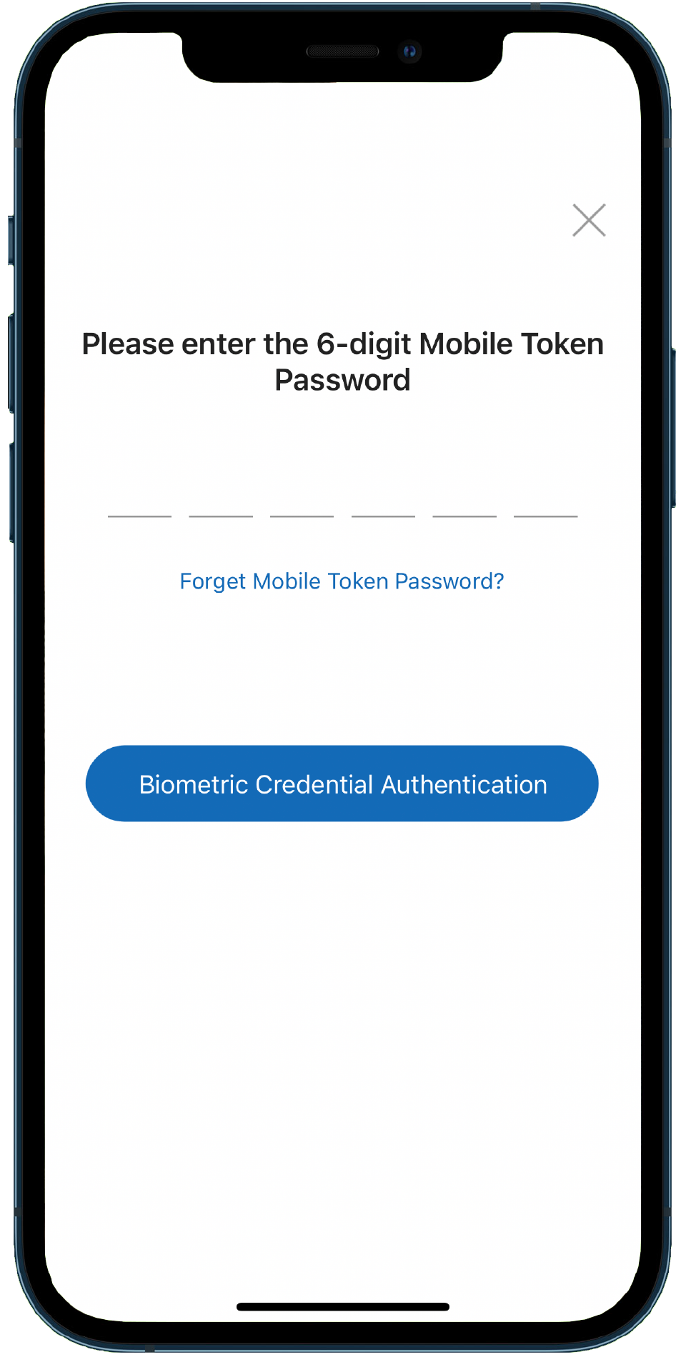 Mobile Token works on Mobile Banking