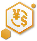 Two Currencies Icon
