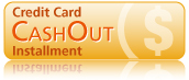 credit card cash out installment