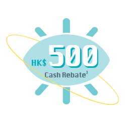 HK$500 Cash Rebate