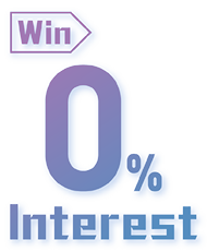 Win 0% Interest