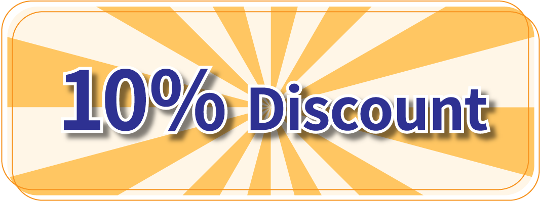 10% discount