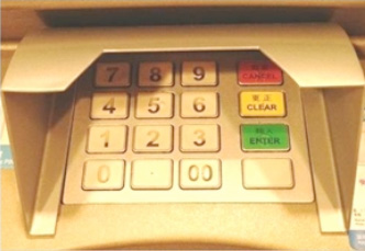 atm keypad