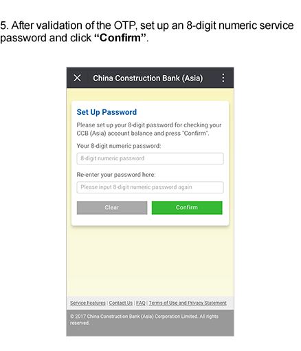 China Construction Bank Asia Diversified King Account
