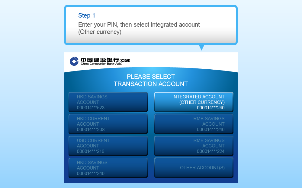China Construction Bank Asia Personal Banking Ways To Bank